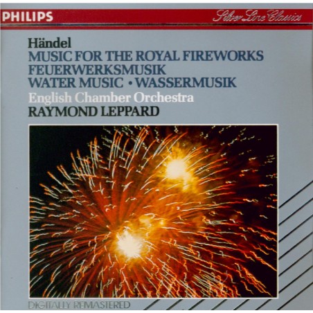 HAENDEL - Leppard - Water Music HWV.348-350